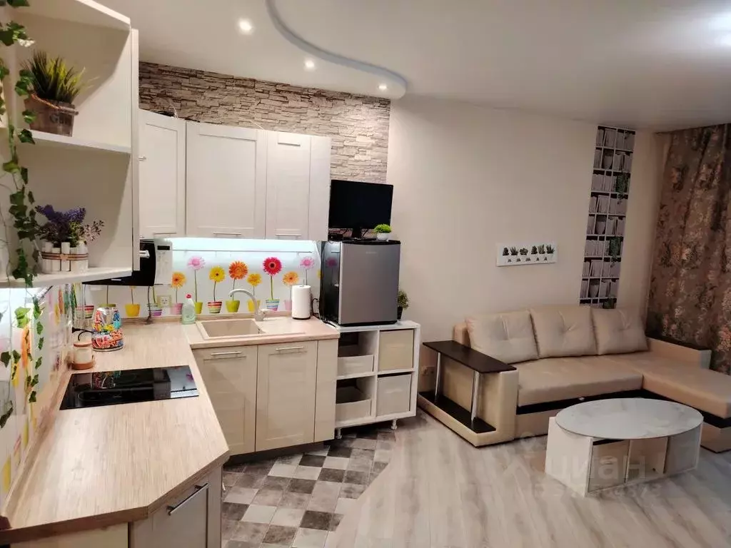 Студия Московская область, Жуковский ул. Гудкова, 22 (32.0 м) - Фото 1