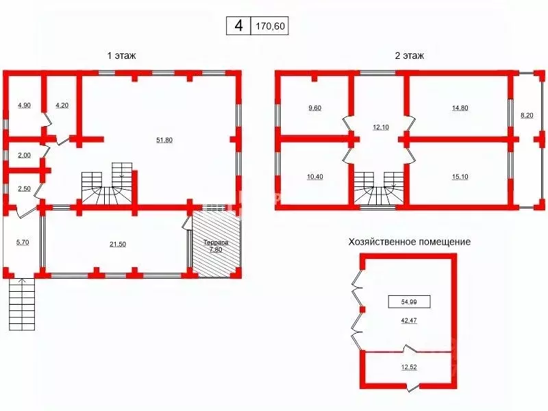 Коттедж в Ленинградская область, Гатчинский муниципальный округ, ... - Фото 2