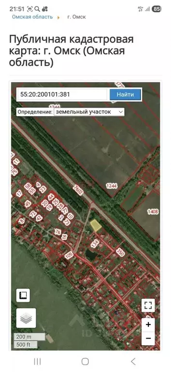 Участок в Омская область, Омский район муниципальный округ, с. Розовка ... - Фото 2