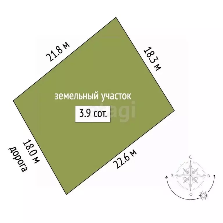 Участок в Севастополь Икар-2 садоводческое товарищество, 160 (4.0 ... - Фото 2