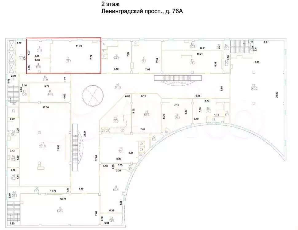 Аренда помещения (ПСН) в ТЦ Метромаркет 130,4м2 м. Сокол в сао - Фото 0