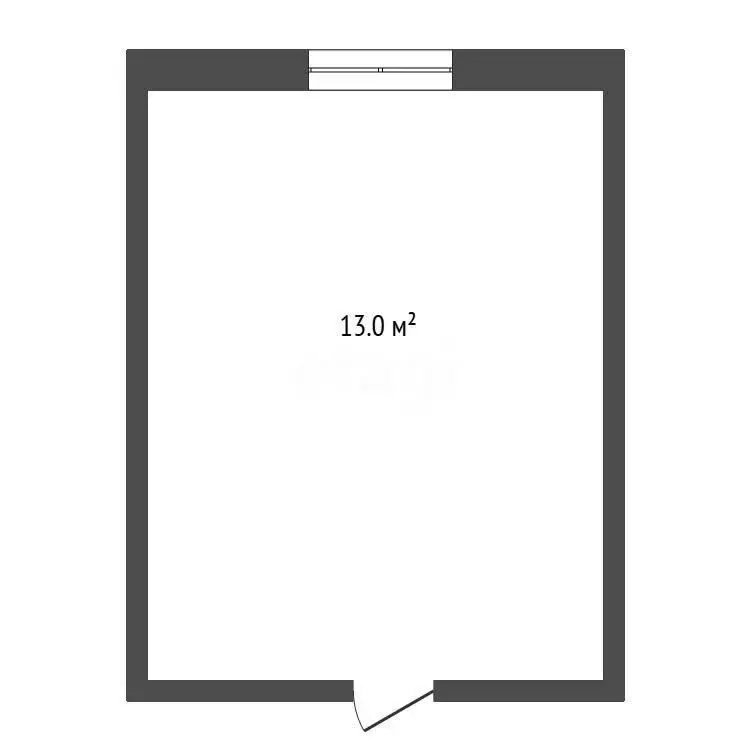 1к в -комнатной квартире (13 м) - Фото 1