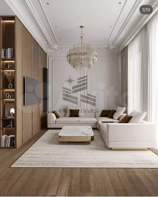 4-к. квартира, 144 м, 8/11 эт. - Фото 0