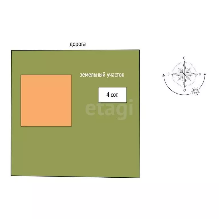 Дом в Ягодное, 12-й Благополучный переулок (130 м) - Фото 1