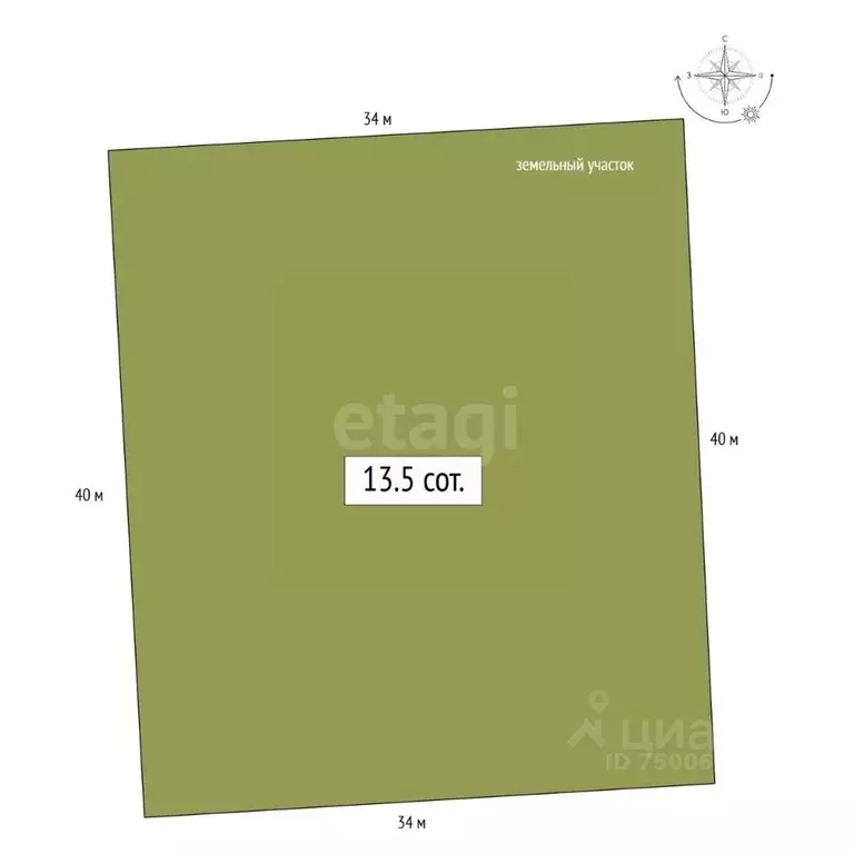 Участок в Алтай, Майминский район, пос. Алферово Ключевая ул., 39 ... - Фото 2