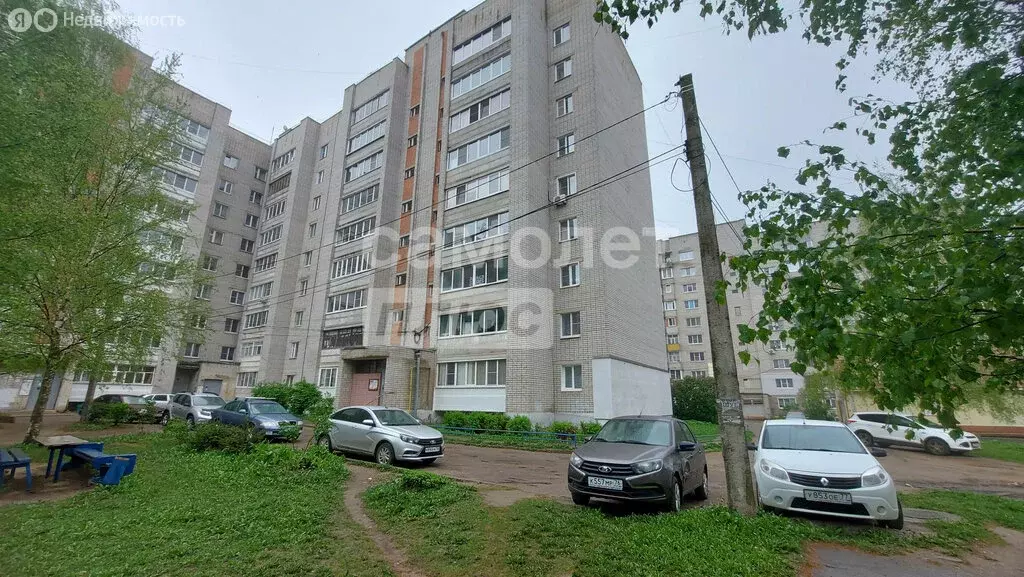 3-комнатная квартира: Переславль-Залесский, Октябрьская улица, 43 ... - Фото 0