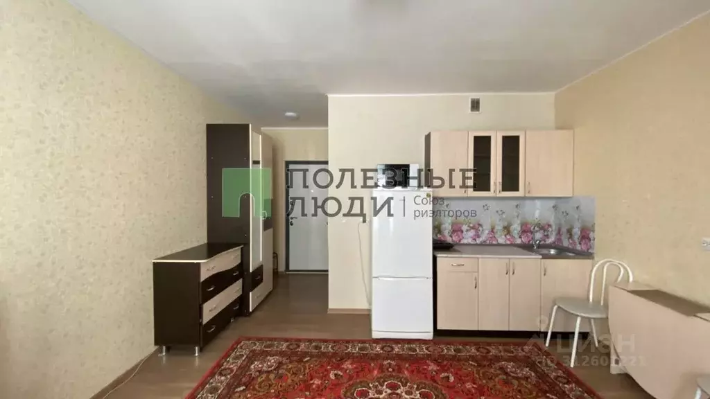 Студия Алтайский край, Барнаул ул. Солнечная Поляна, 94к3 (22.7 м) - Фото 1