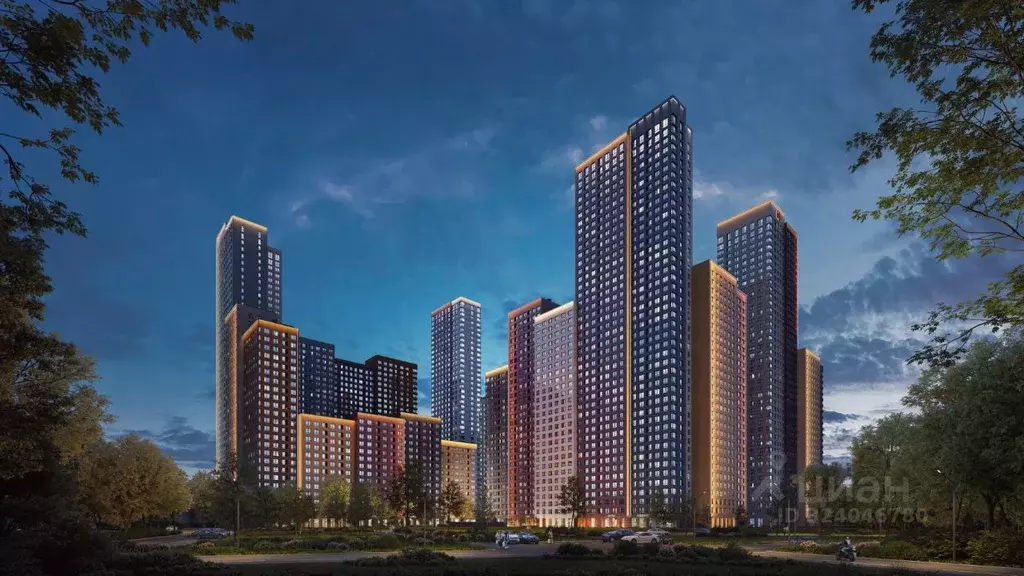 3-к кв. Москва Скай Гарден жилой комплекс (86.7 м) - Фото 2