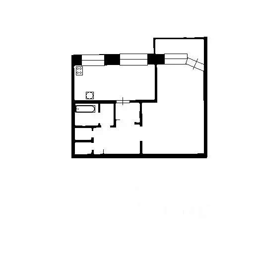 1-к кв. Санкт-Петербург просп. Большевиков, 30К3 (45.0 м) - Фото 1