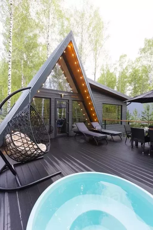 Дом в Башкортостан, Иглинский район, с. Охлебинино ул. Дачная, 30 (100 ... - Фото 1