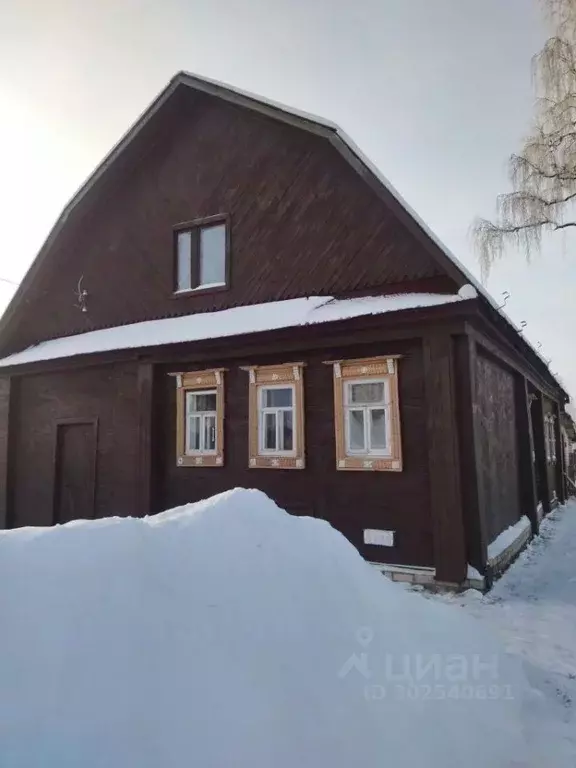 Дом в Нижегородская область, Бор Октябрьская ул. (77 м) - Фото 0