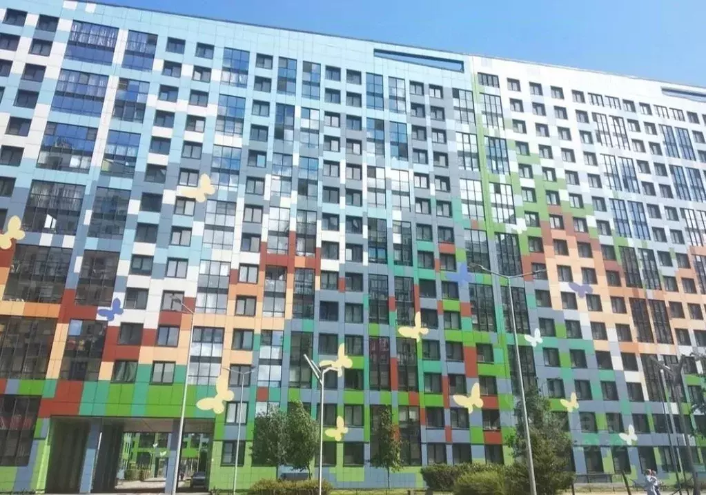 Студия Санкт-Петербург ул. Крыленко, 1к1с6 (27.0 м) - Фото 1