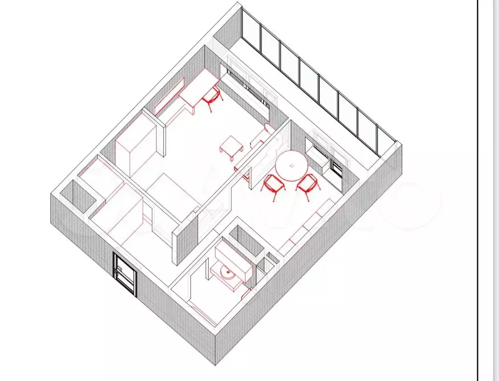 1-к. квартира, 40 м, 13/24 эт. - Фото 0