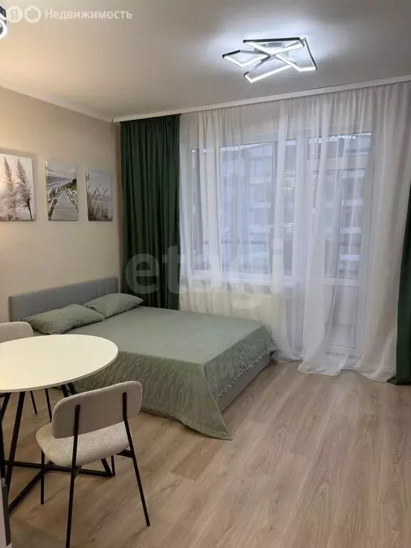 Квартира-студия: посёлок Шушары, улица Нины Петровой, 7к1 (29 м) - Фото 1