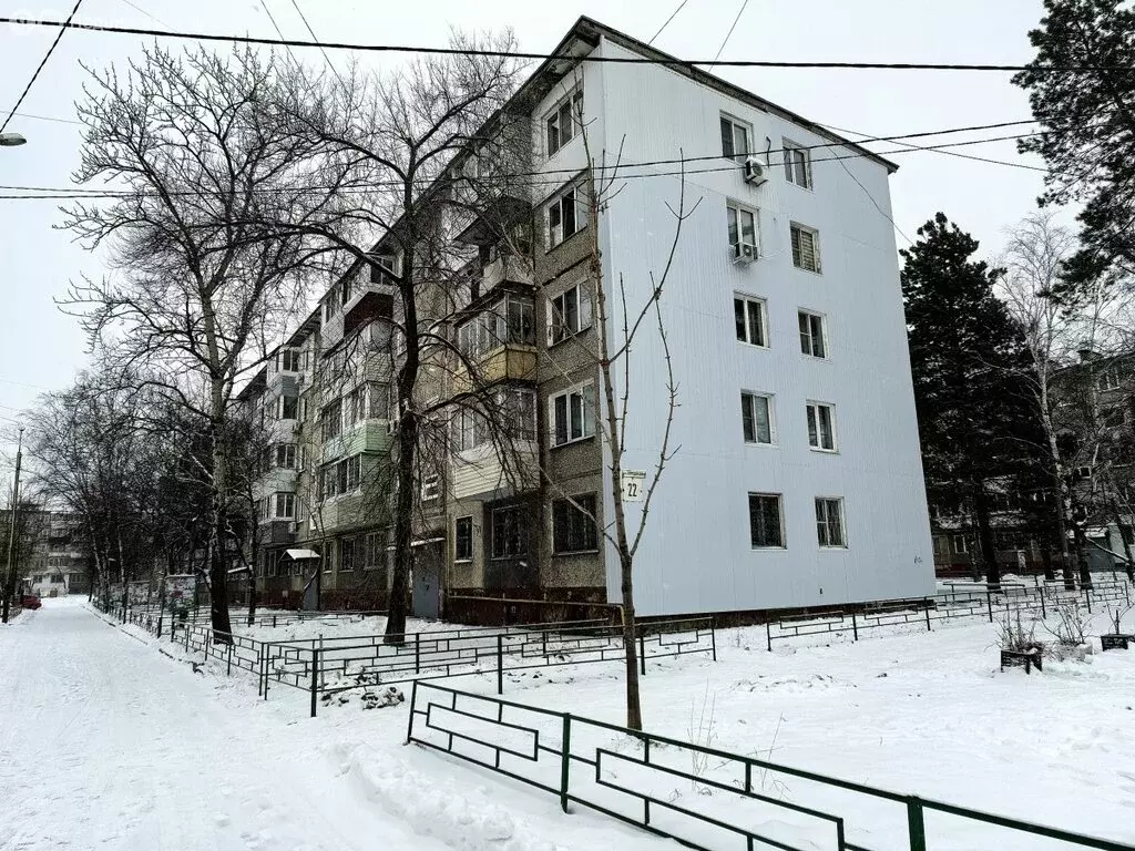 2-комнатная квартира: Хабаровск, микрорайон Южный, улица Ворошилова, ... - Фото 0