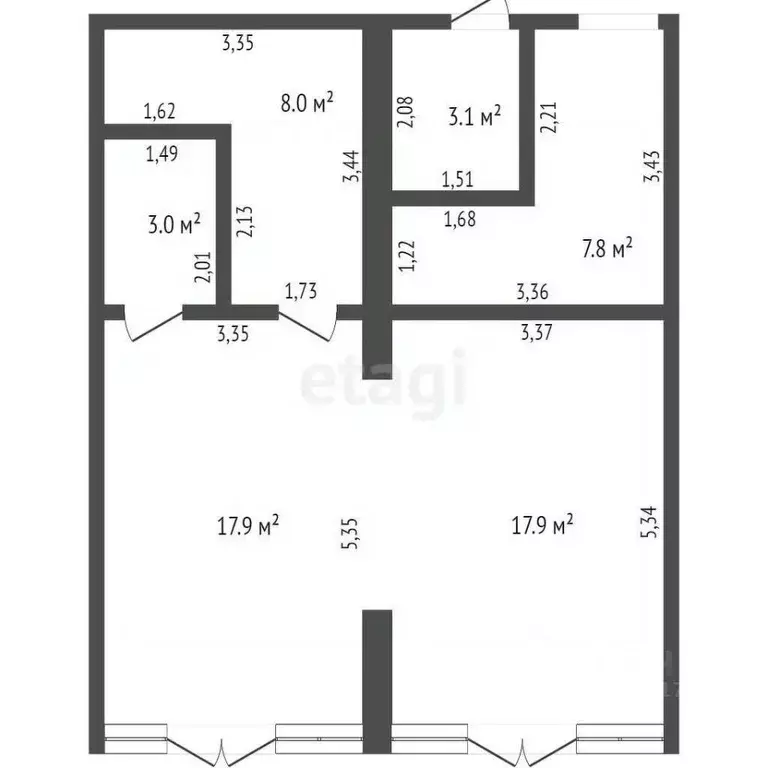 Помещение свободного назначения в Брянская область, Клинцы ул. ... - Фото 2