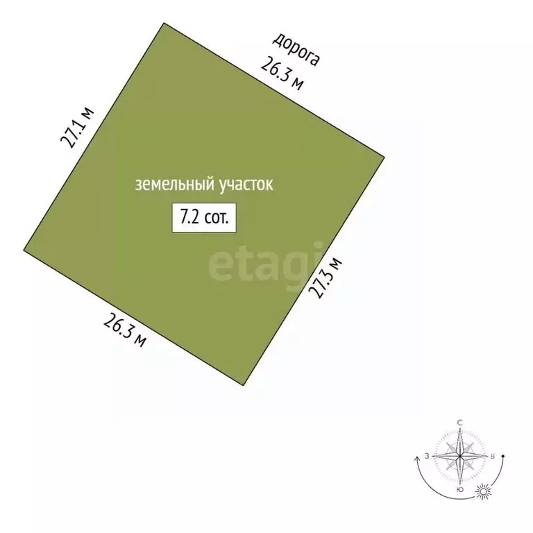 Дом в Челябинская область, Сосновский муниципальный округ, ... - Фото 1