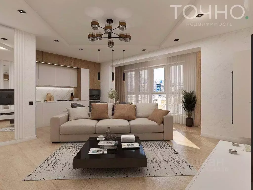 3-к кв. Пензенская область, Пенза ул. Глазунова, 10 (80.6 м) - Фото 1