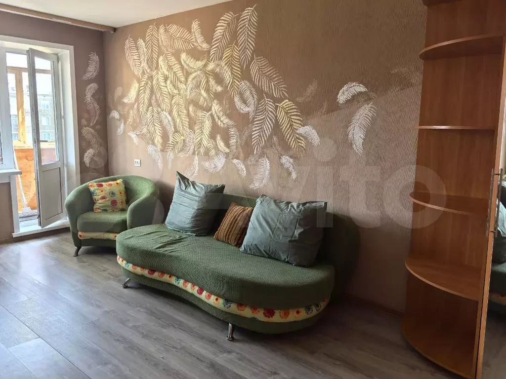 1-к. квартира, 30 м, 4/5 эт. - Фото 1