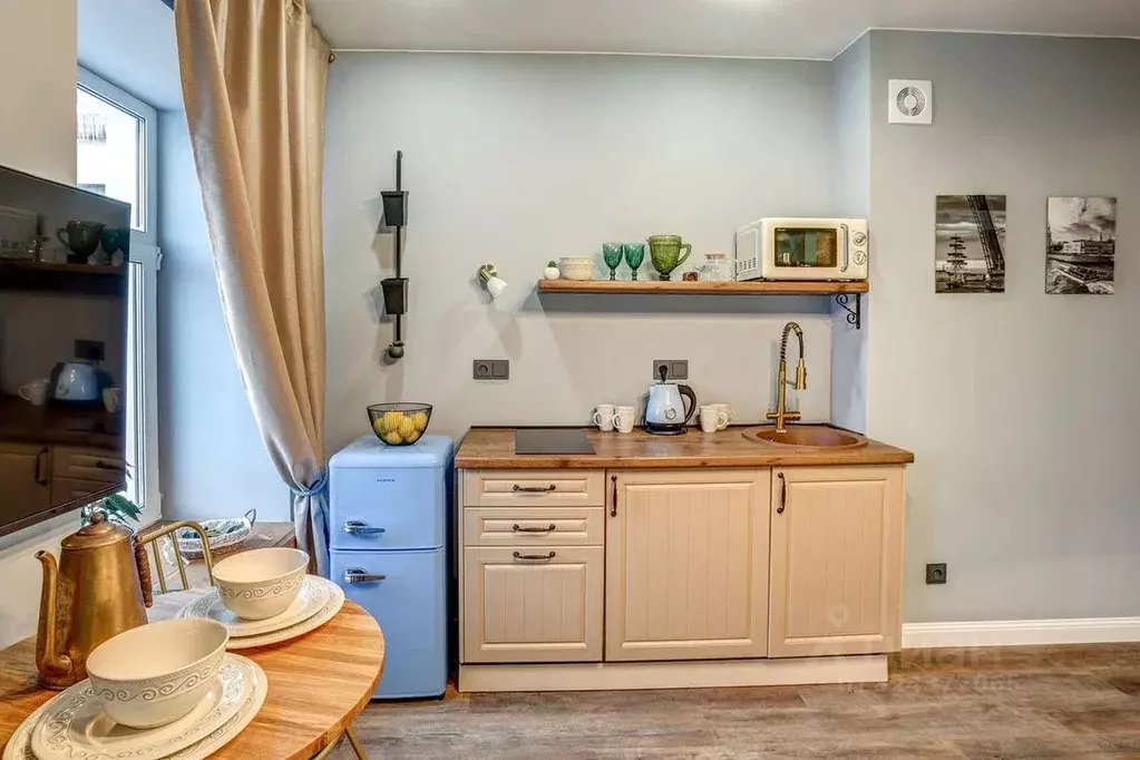 Студия Санкт-Петербург Рижский просп., 70Р (23.0 м) - Фото 0