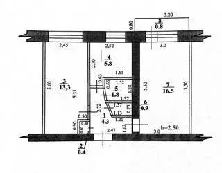 2-к кв. Башкортостан, Стерлитамак ул. Блюхера, 5 (43.0 м) - Фото 1