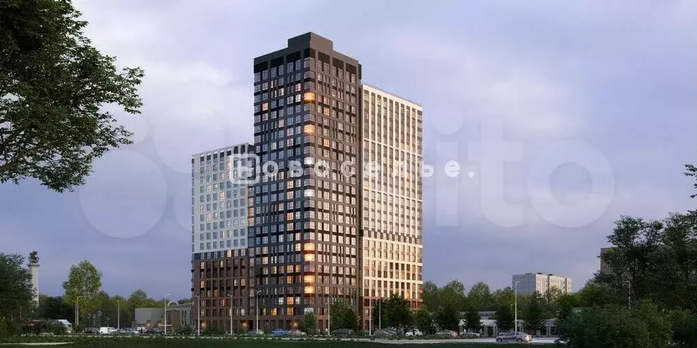 2-к. квартира, 65 м, 17/24 эт. - Фото 1
