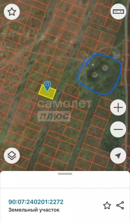 Участок в Крым, Ленинский район, Семисотское с/пос, с. Каменское  (6.0 ... - Фото 2