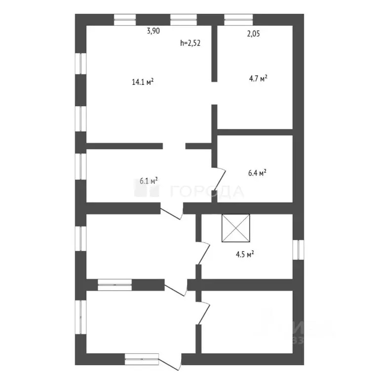 Дом в Кемеровская область, Новокузнецк Тайлепский пер., 4 (33 м) - Фото 2