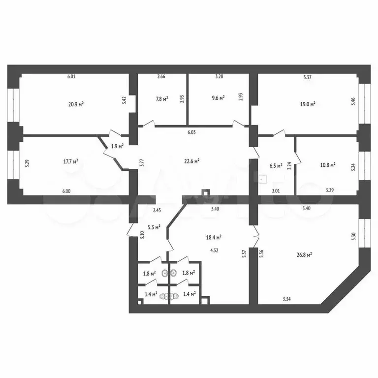 Продам помещение свободного назначения, 173 м - Фото 0