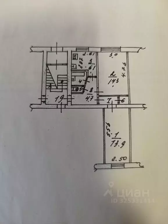 2-к кв. Московская область, Раменский муниципальный округ, Быково пгт ... - Фото 2