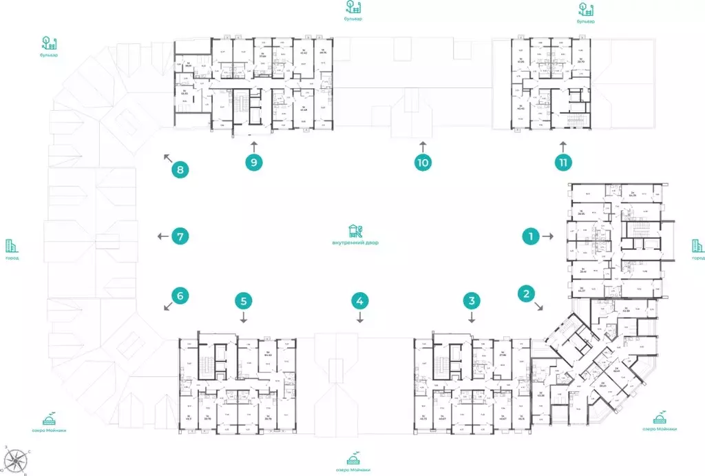 1-к кв. Крым, Евпатория  (38.95 м) - Фото 2