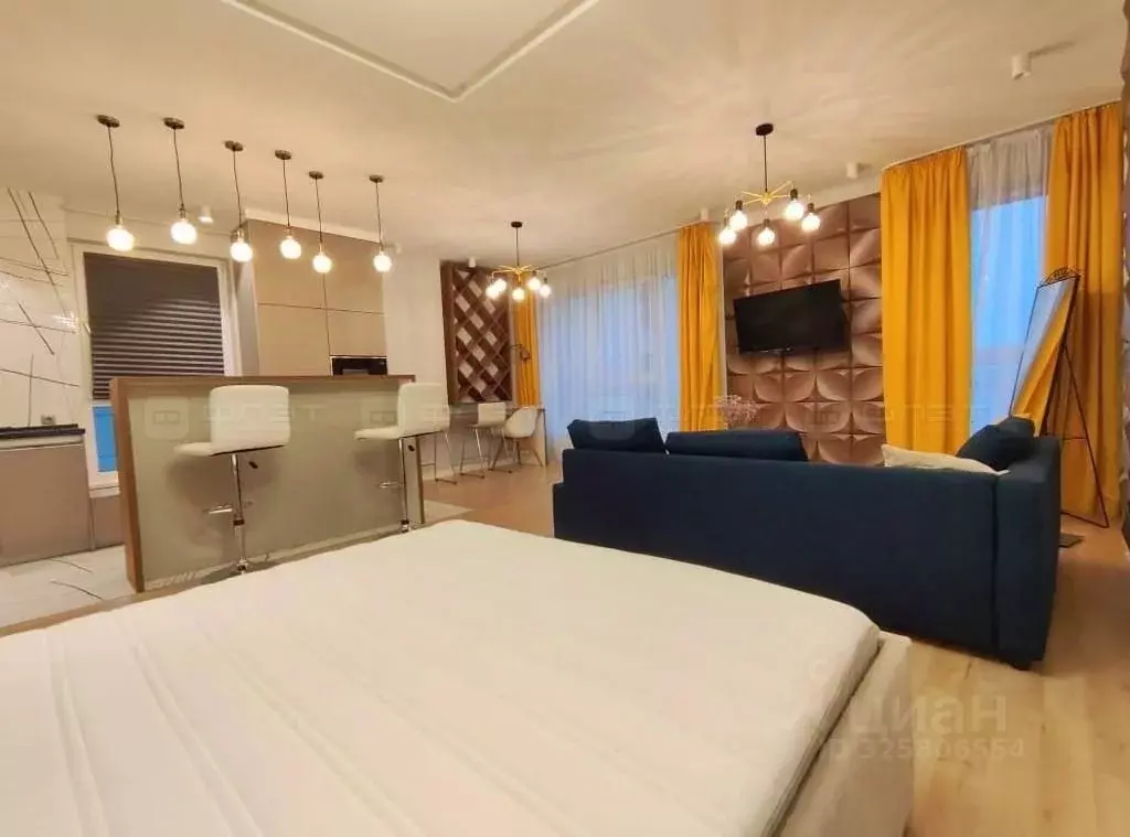 1-к кв. Татарстан, Казань Петербургская ул., 64 (55.0 м) - Фото 1