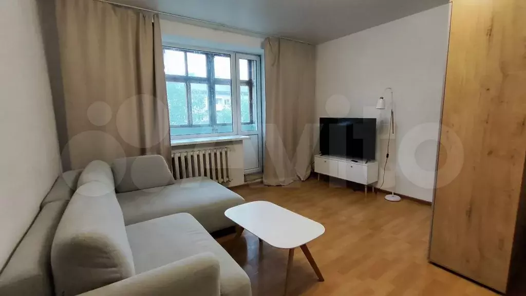 1-к. квартира, 36,1 м, 4/4 эт. - Фото 0