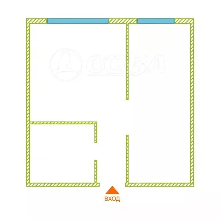 1-комнатная квартира: Сочи, микрорайон Мамайка, Волжская улица, 30/1 ... - Фото 2