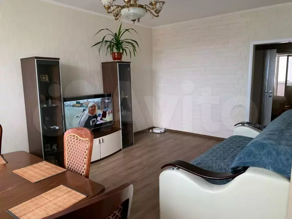 3-к. квартира, 74,4 м, 4/9 эт. - Фото 1