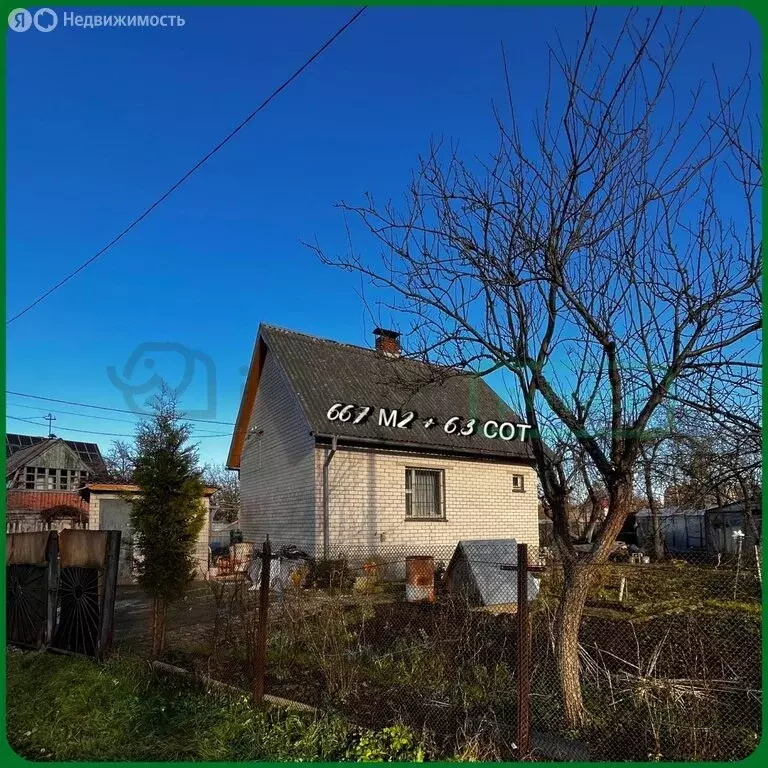 Дом в Калининград, СНТ Вымпел, Зелёный проезд (66.7 м) - Фото 1