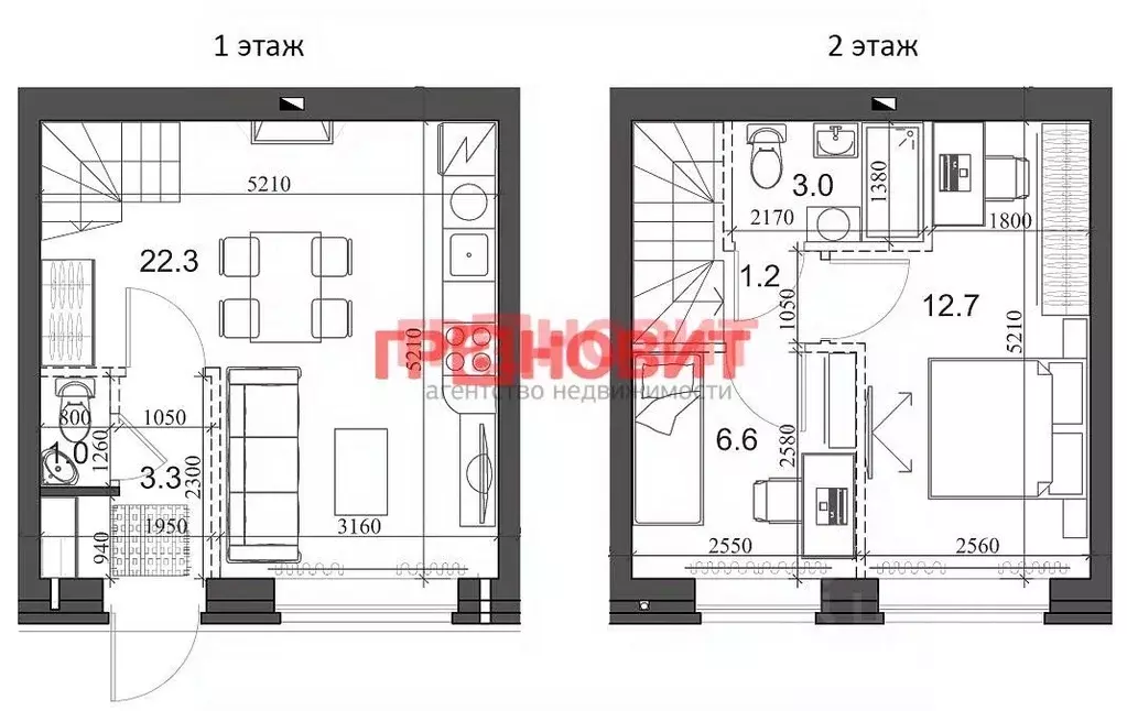 Таунхаус в Новосибирская область, Новосибирский район, Мичуринский ... - Фото 1