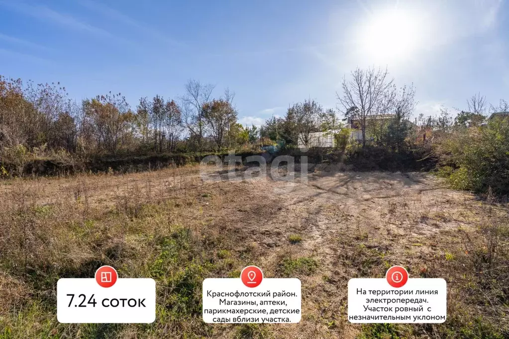 Участок в Хабаровский край, Хабаровск Авангардная ул. (7.24 сот.) - Фото 2