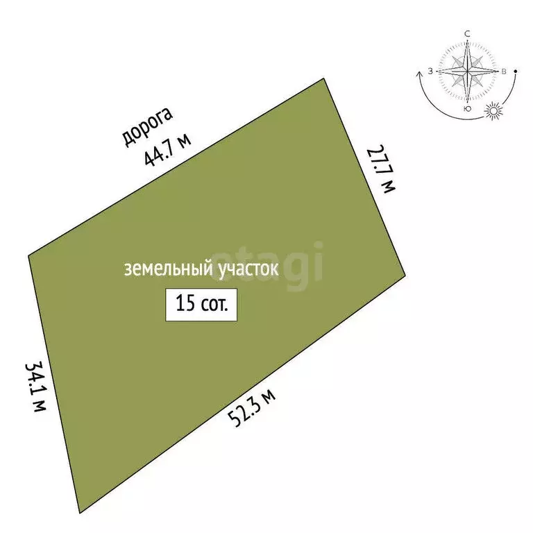 Участок в Пласт, Северный переулок (30 м) - Фото 1