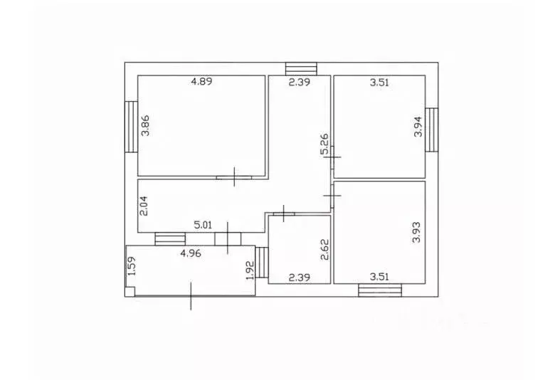 Дом в Татарстан, Пестречинское с/пос, д. Шихазда  (78 м) - Фото 1