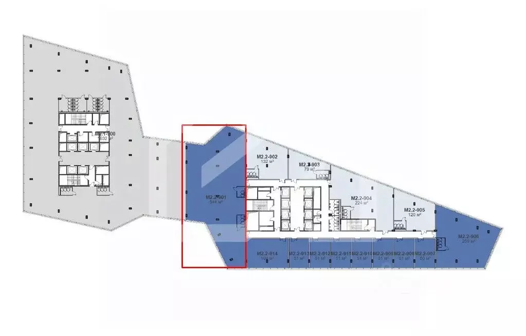 Офис в Москва ул. Нижние Мневники, 37А (544 м) - Фото 1