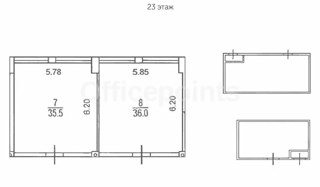 Офис (839 м) - Фото 1