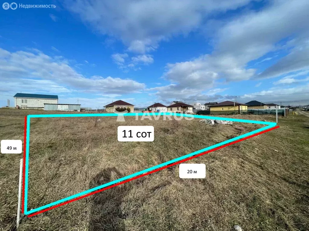 Участок в Доброе, Апрельская улица (11 м) - Фото 1