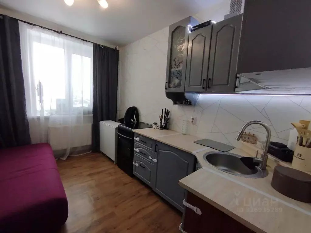 1-к кв. Курганская область, Курган Чернореченская ул., 123 (28.8 м) - Фото 1