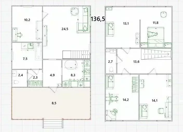 Дом в Челябинская область, Копейск ул. 7 Ноября, 52 (137 м) - Фото 1