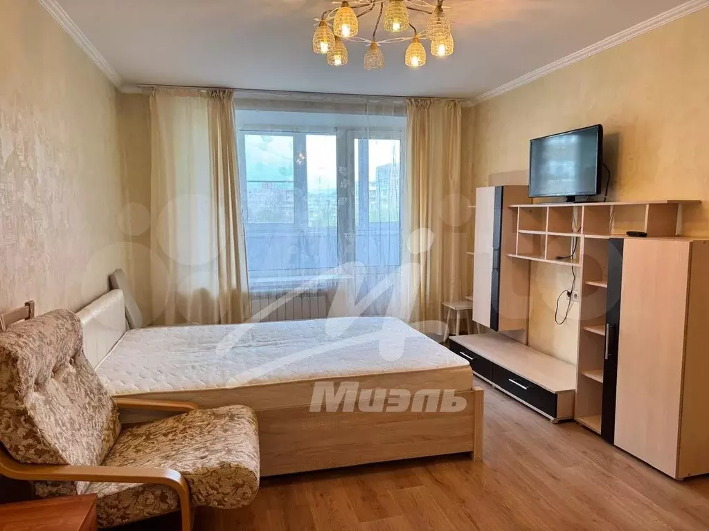 1-к. квартира, 38 м, 6/15 эт. - Фото 1