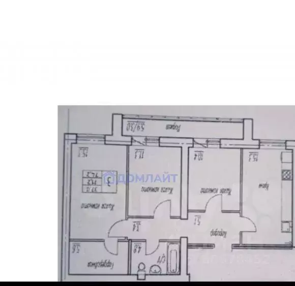 3-к кв. Самарская область, Волжский район, Смышляевка городское ... - Фото 2