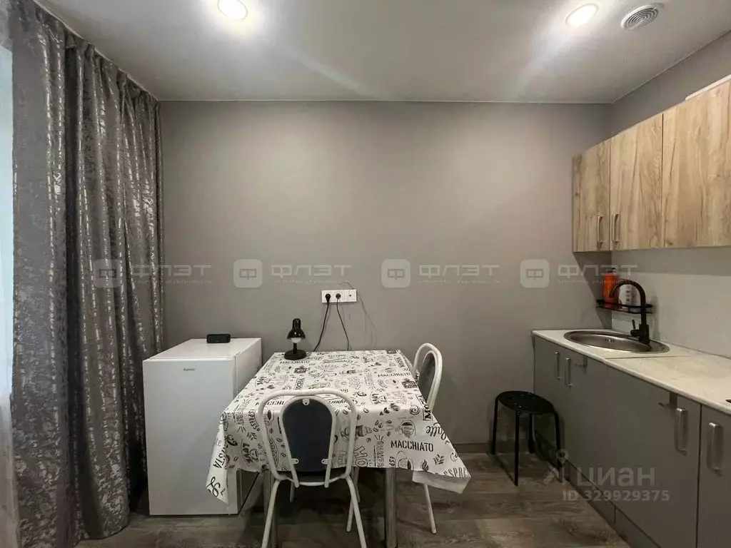 1-к кв. Татарстан, Казань ул. Дежнева, 4к1 (17.0 м) - Фото 2