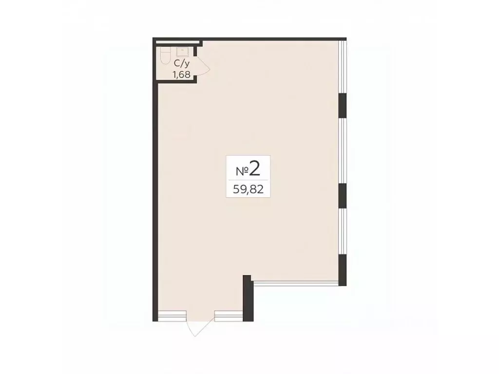 Помещение свободного назначения в Воронежская область, Воронеж ул. ... - Фото 1