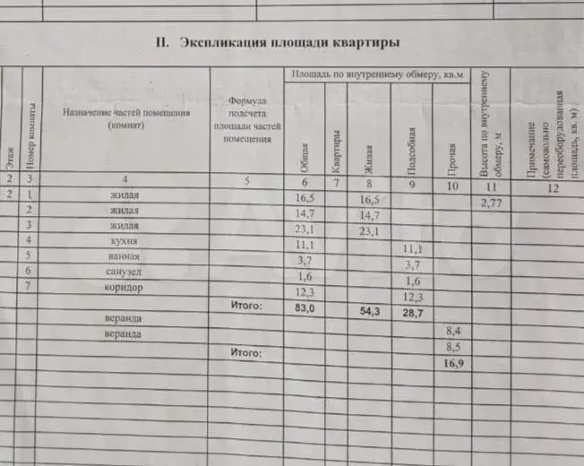 3-к. квартира, 83 м, 2/6 эт. - Фото 0